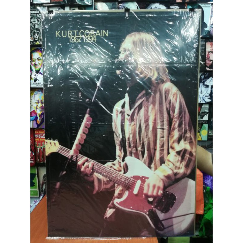 Kurt Cobain Nirvana Poster | Shopee Malaysia