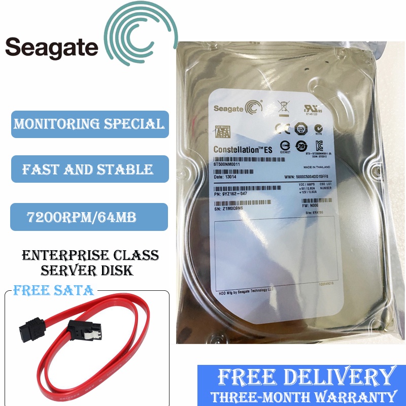 Seagate Enterprise server hard disks 500GB/750GB HDD 3.5