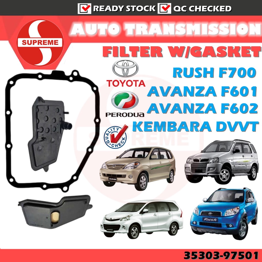 S2U Auto Transmission Filter ATF Toyota Avanza 1.3 1.5 07-11YR Rush 1.5 ...