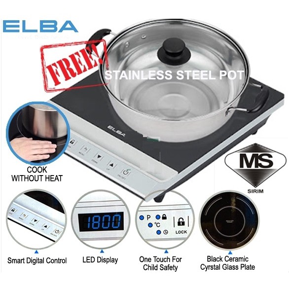 ELBA INDUCTION COOKER (EICG1816(BK)) Shopee Malaysia