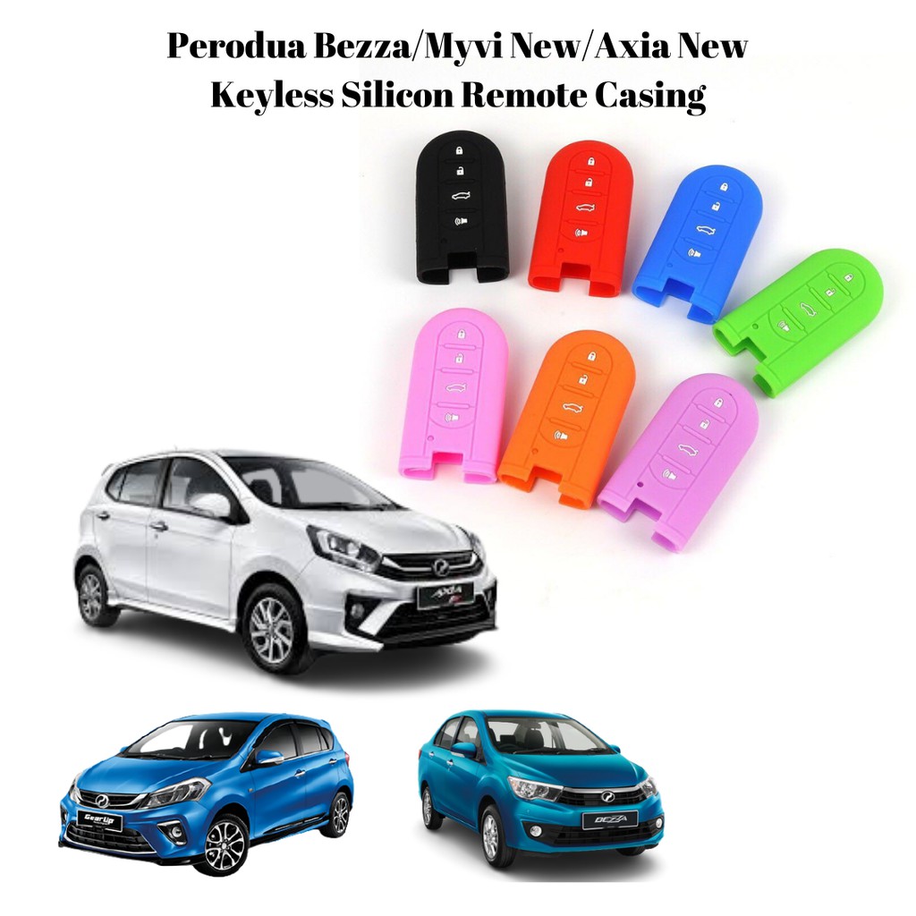 Perodua Myvi 2018-2022/Bezza All Model/Ativa Silicon Key Cover | Shopee ...
