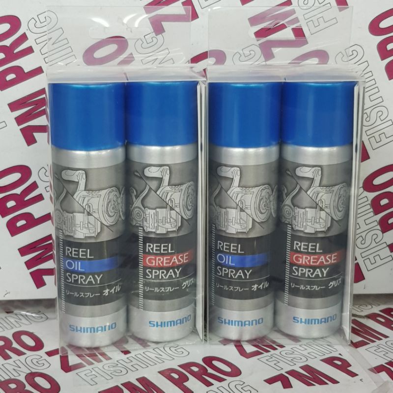 SHIMANO SP003H Reel Maintenance Spray ( Oil 30 ml / Grease 42 ml Set
