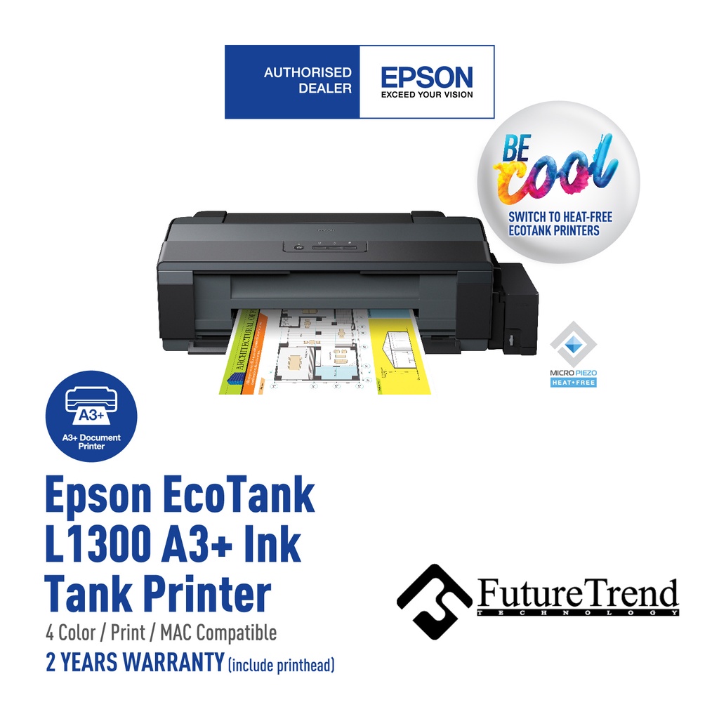 Epson L1300 - A3+ 4-colour Inkjet Printer (Item No: EPSON L1300 ...