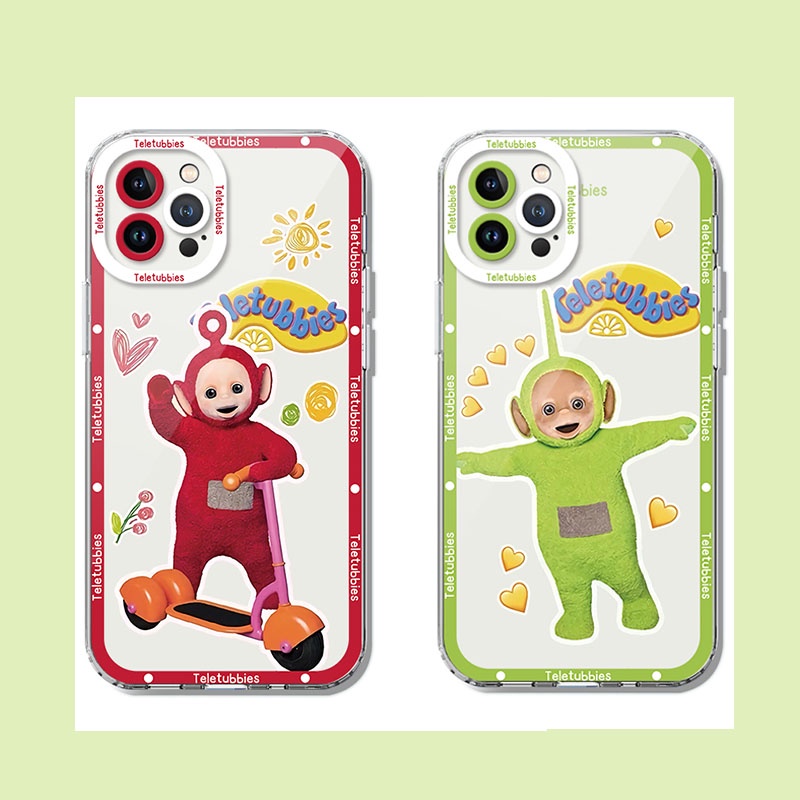 Apple Casing Iphone Silicone Teletubbies 13 ultra thin Full Protection 11 Fashion cute Lovers Phone Case 12 XR Shockproof XS 7 8P 6S Soft SE Pro