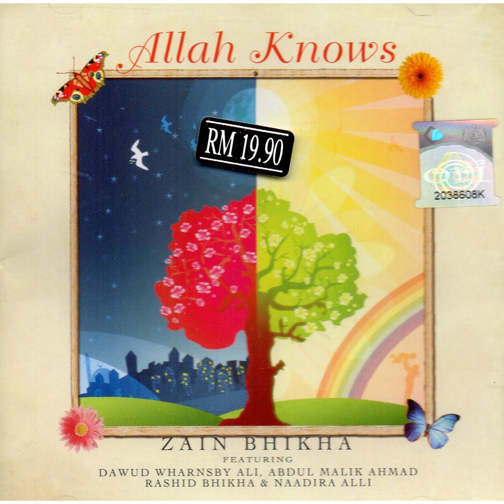 Allah Knows Zain Bhikha Islamic Cd Shopee Malaysia 