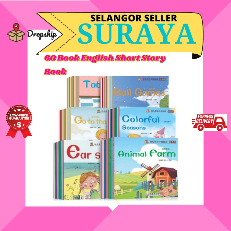 [READY STOCK]1 Book English Story Book for Kids Learning Buku Budak ...