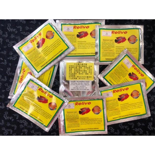 Relive Powder Treatment When Fish Have Sneezing, White Feces ...