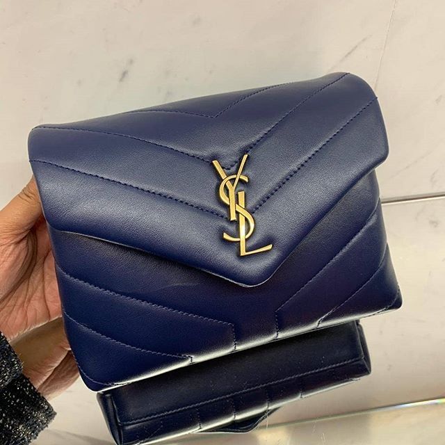 Ysl discount loulou navy