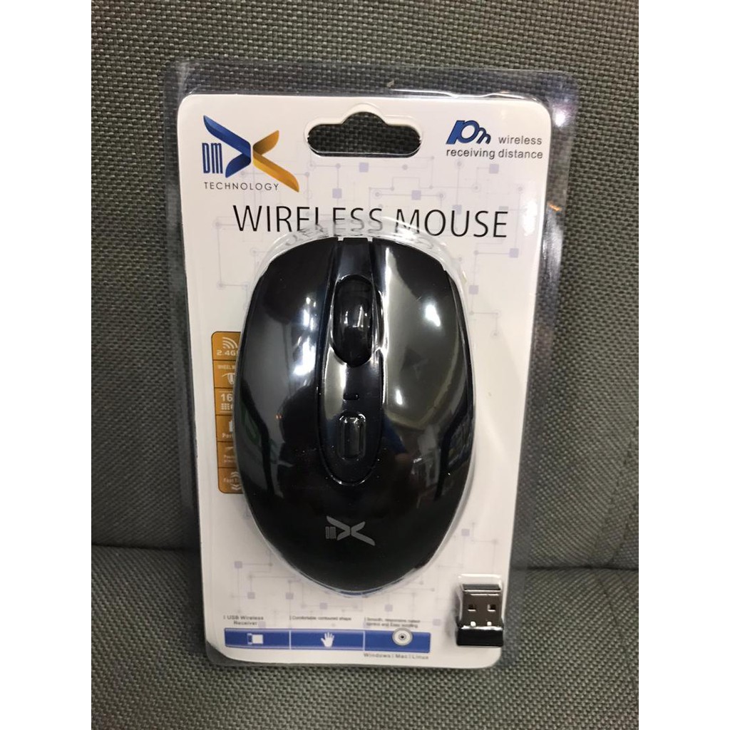 DMX WIRELESS OPTICAL MOUSE MS-D20 with ON/OFF SWITCH | Shopee Malaysia