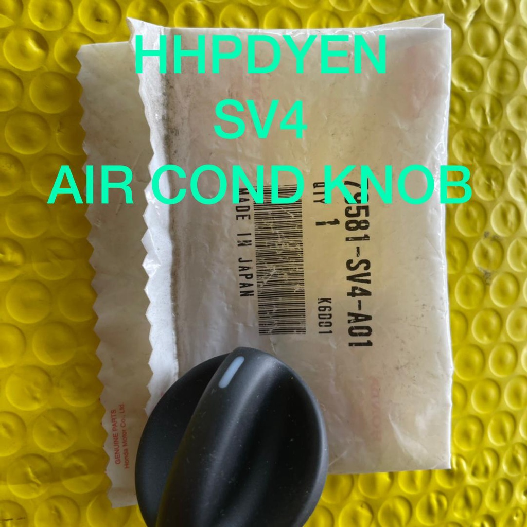 Bouton De Commande Chauffage/ventilateur AC Pour Honda Accord (1994-1997) - Noir - Neuf