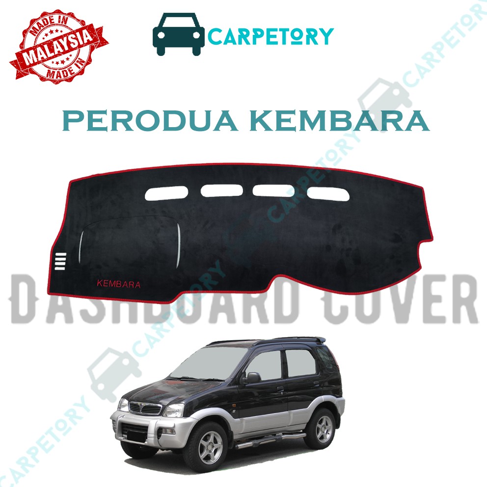 Perodua Kembara Velvet Leather Dashboard Cover Dashboard Protector