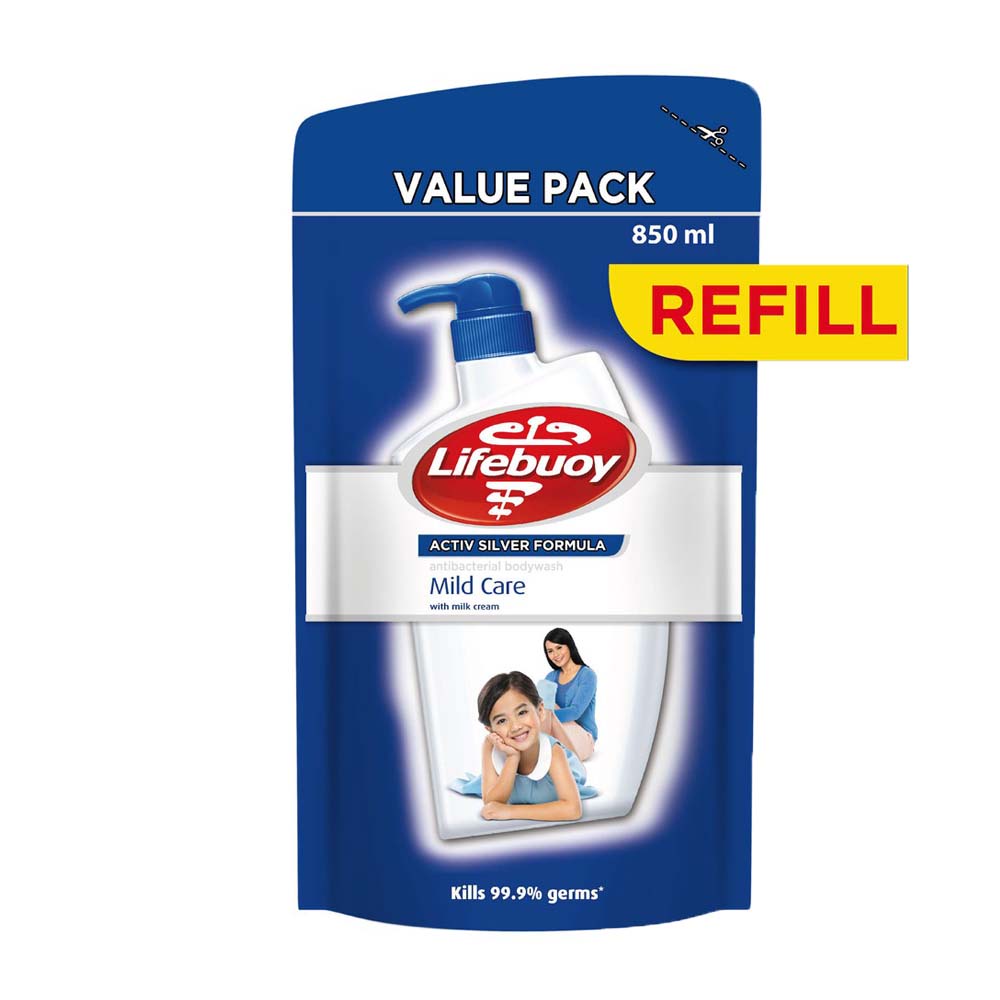 Lifebuoy Body Wash MILD CARE REFILL 850ml Shopee Malaysia