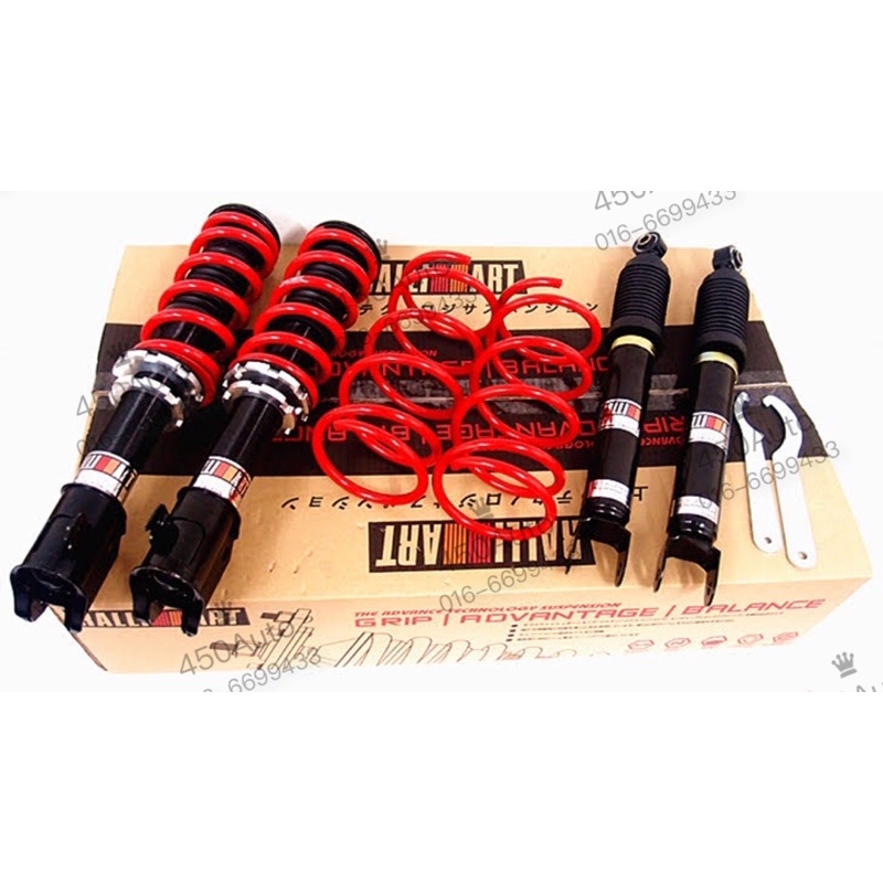 KENARI KELISA ADJUSTABLE HI LOW SET SPORT ABSORBER + SPRING (Brand RALLIART) L7 L9 MOVE GINO