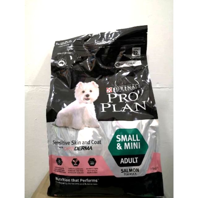 Pro Plan Small Mini Adult Dog Food Salmon formula 2.5kg