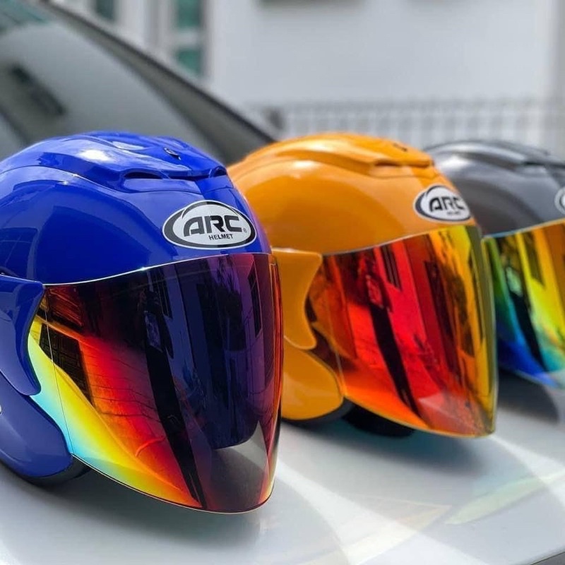 HELMET ARC RITZ NARDO GREY MODERN COLOUR | Shopee Malaysia