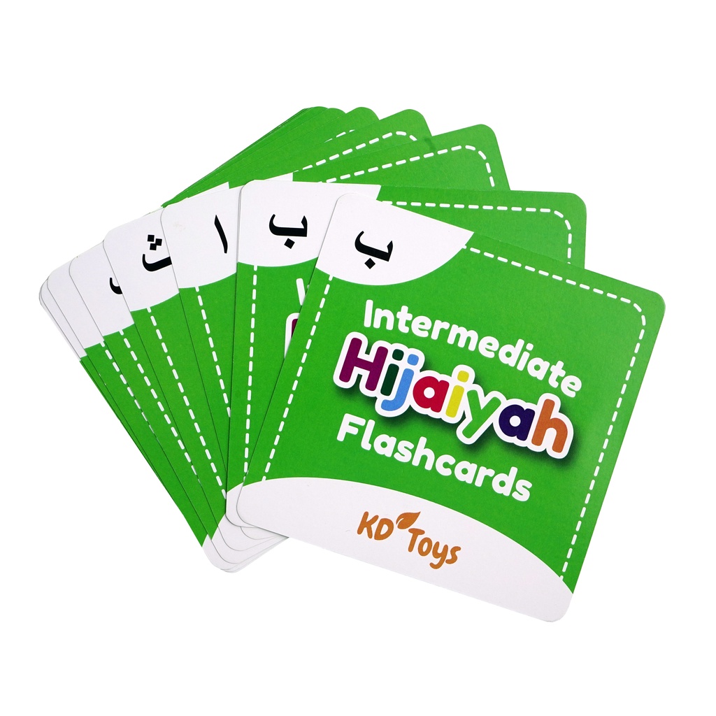 Beautiful Interesting Variation Flash Card Hijaiyah and Jawi letters