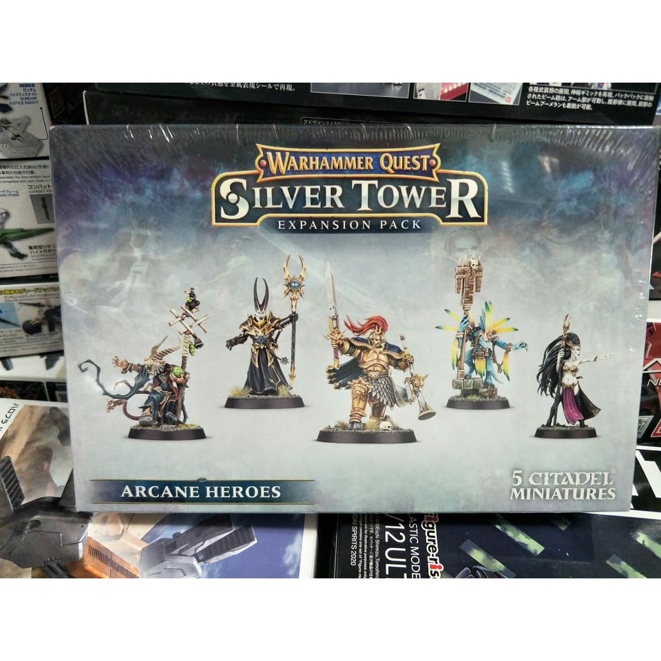 Warhammer Quest Silver Tower Board Game by Games Workshop In Box