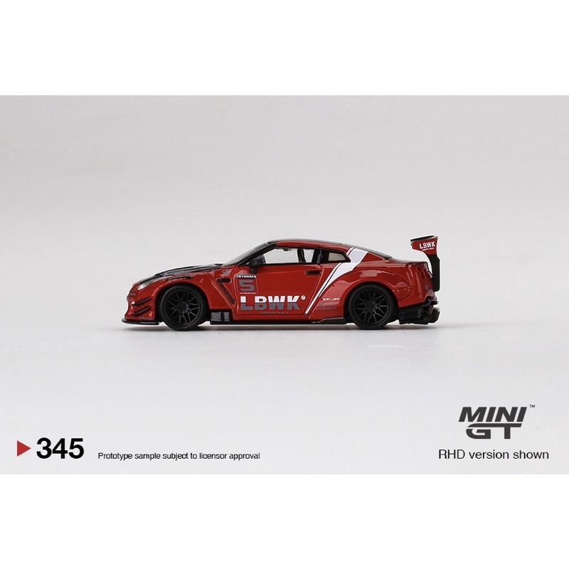 Mini GT LB WORKS Nissan GT-R R35 Type 2, Rear Wing ver 3 , Red, LB Work  Livery 2.0 (#345) 1:64 | Shopee Malaysia