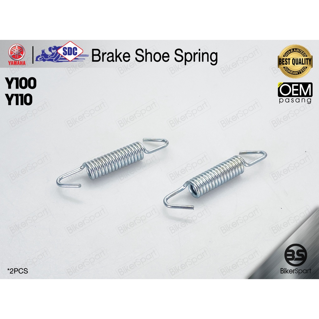 *2PCS* Yamaha Y100 / Y110 Brake Shoe Spring / Spring Brek Lining ...