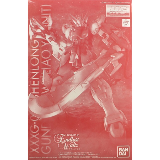 P-Bandai Gundam Wing Shenlong Gundam EW Liao Ya Unit MG 1/100 Model Kit
