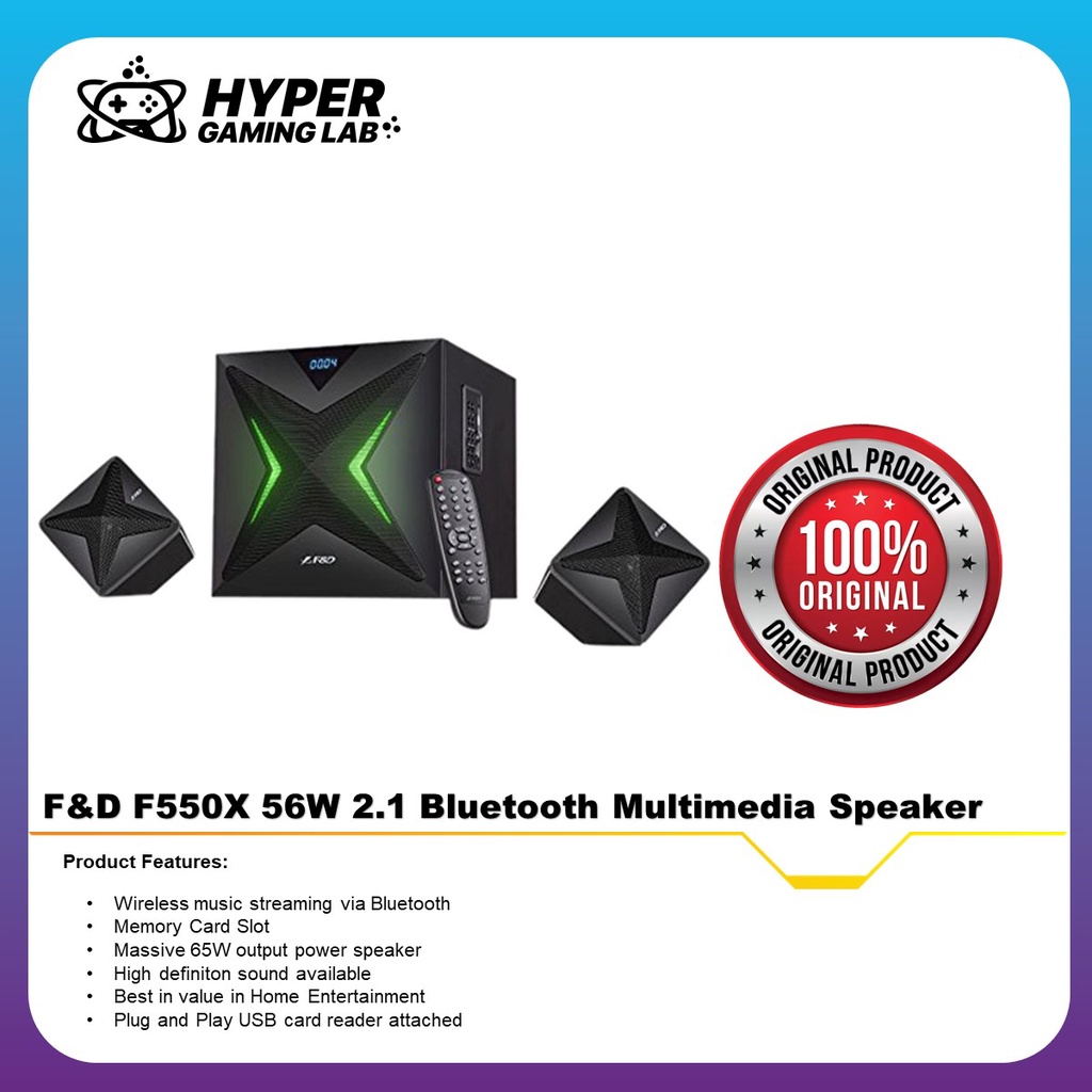 F&d f550x 56 w bluetooth home audio sales speaker