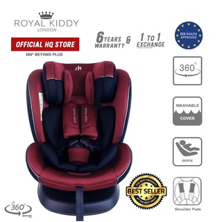 ROYAL KIDDY LONDON 360 Beyond Isofix Rotation Baby Car Seat Up to