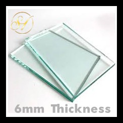 （Available COD）Custom 6mm Clear Glass by square feet 定制光片玻璃尺寸方尺计算 ...