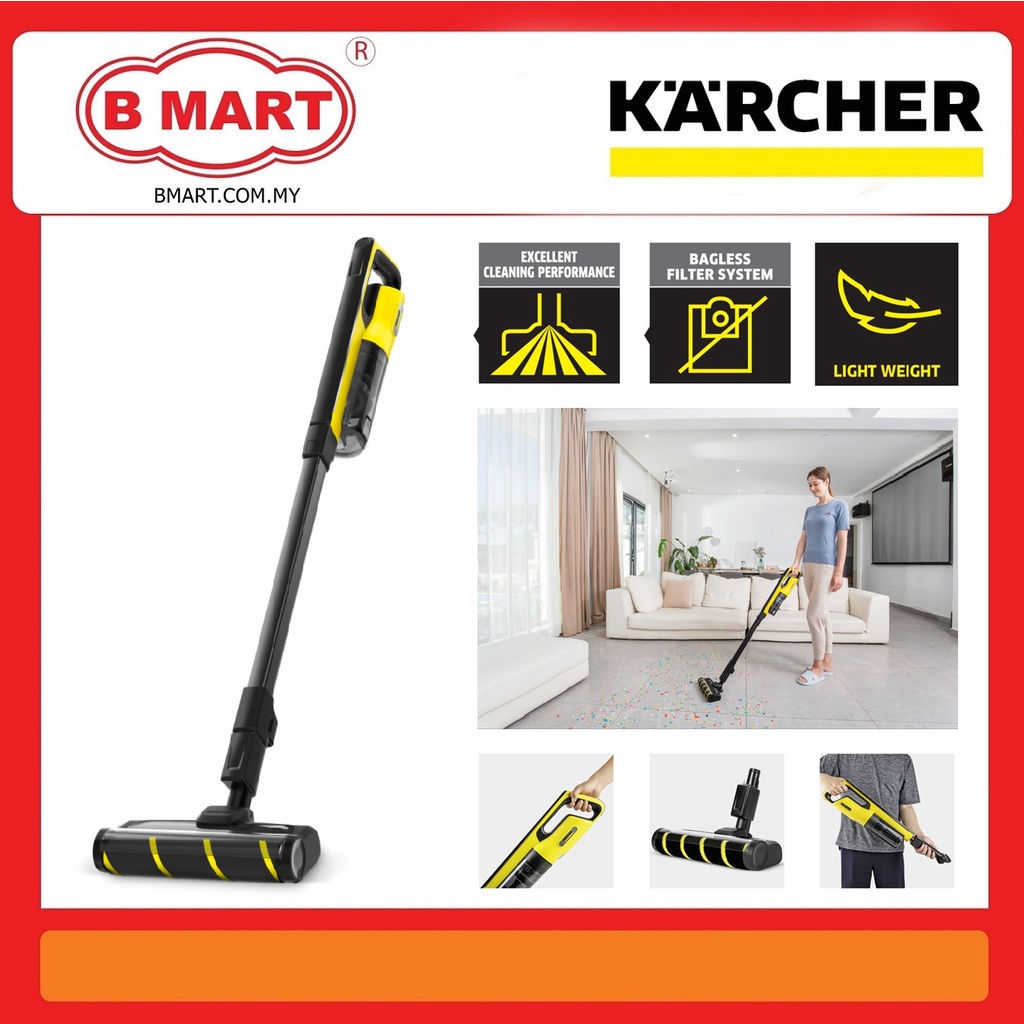 KARCHER VC 4S HANDHELD VACUUM CLEANER CORDLESS VC4S Shopee Malaysia