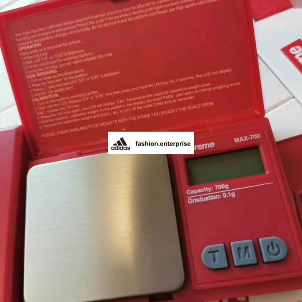 FASH Supreme AWS MAX-700 Digital Scale Red | Shopee Malaysia