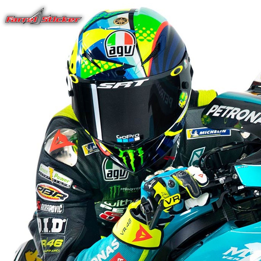 Srt Visor helmet sticker Shopee Malaysia