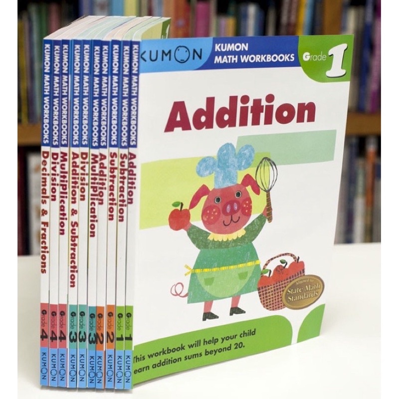 Kumon Math Workbook Collections (Grade 1 4) Ready Stock Shopee Malaysia