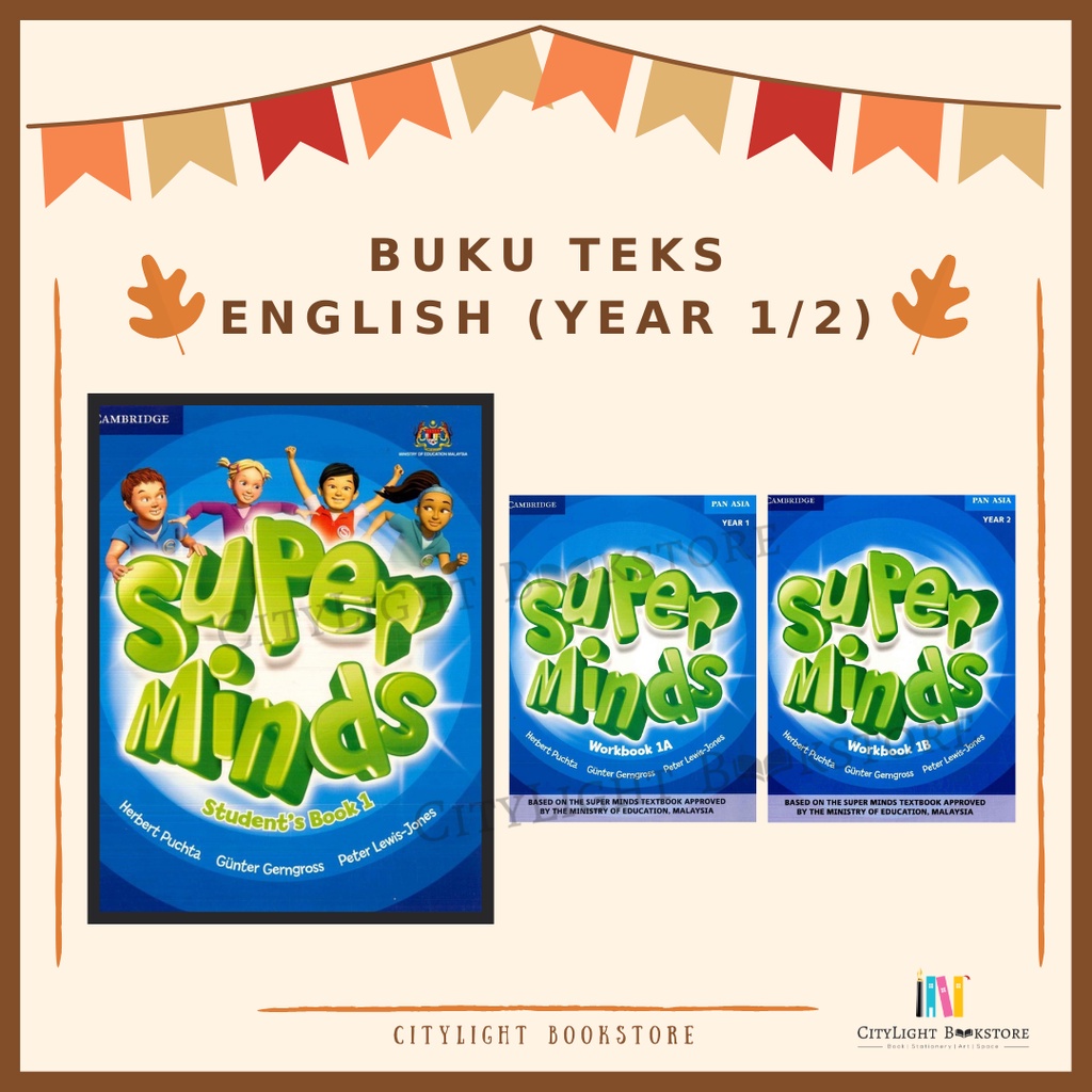 [CITYLIGHT] TextBook: Buku Teks Superminds & Workbook Tahun 1 / 2 ...