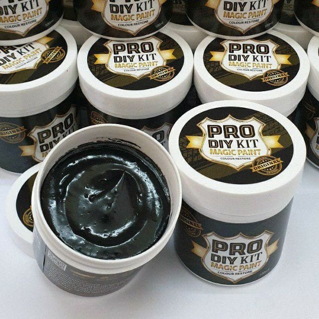 Cat Magic PRO DIY KIT HITAM 100ml Plastic Restore Black IPC Black Trim ...