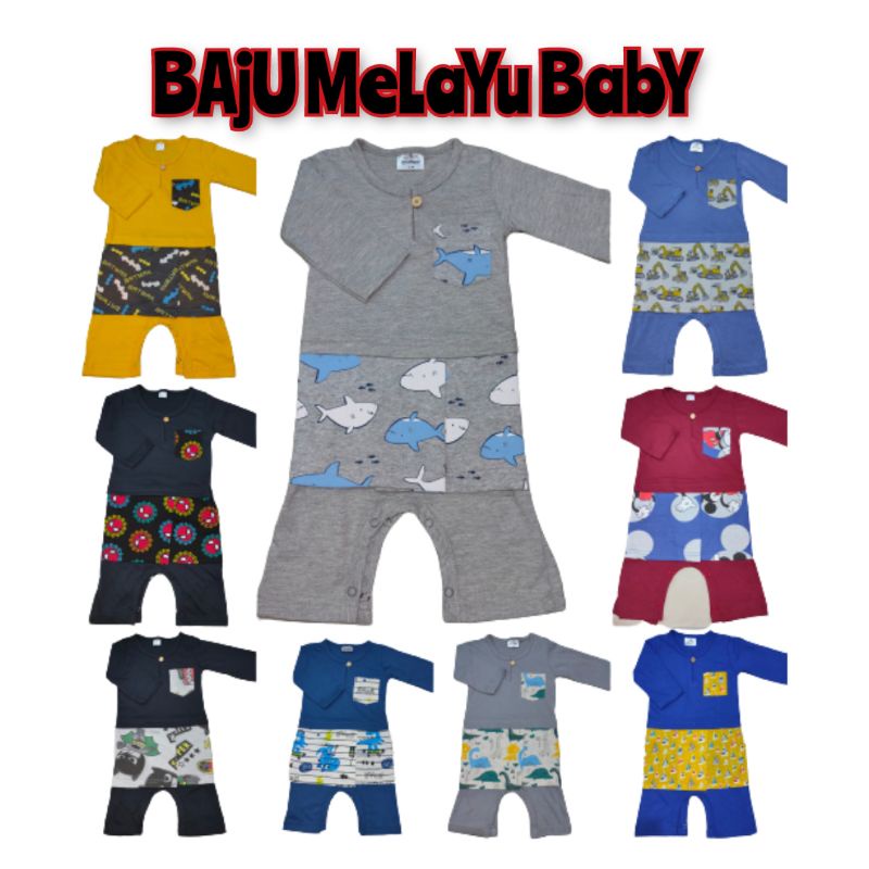 Jumper baju melayu baby on sale