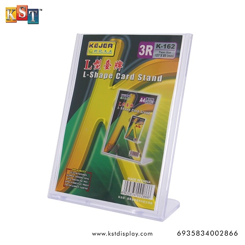 Acrylic LShape Display Stand / Brochure Holder / Catalog Display L