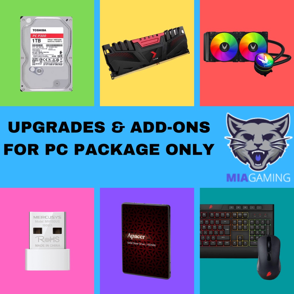 Miagaming PC package add-on (Only for PC Package) | Shopee Malaysia