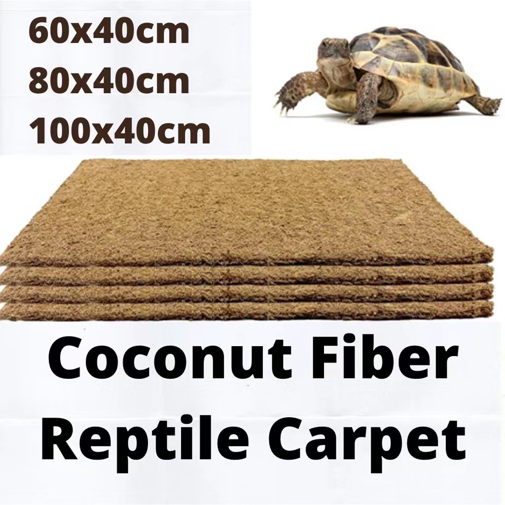 Tortoise Coco Mat Reptile Coconut Fibre Carpet Floor Pad Mat Bedding ...