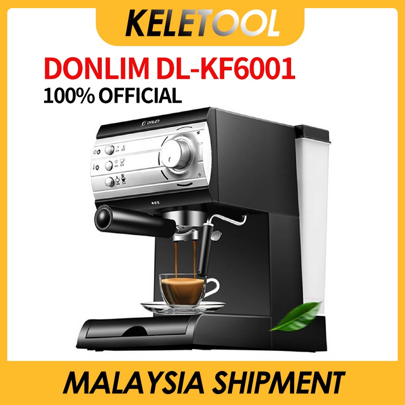 Donlim DLKF6001 espresso italian coffee machine pump steam 20 Bar 1.5L coffee maker vs BSboss