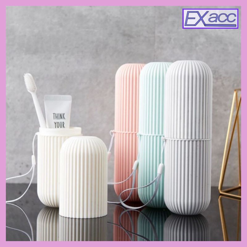 Toothbrush & Toothpaste Storage Case / Portable Bathroom Travel Box ...