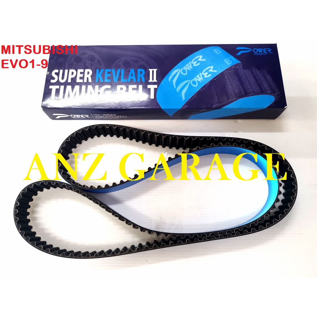 ORIGINAL Mitsubishi 4G63 Evo 1-9 POWER BELT KEVLAR Timing Belt RVR VR4 ...