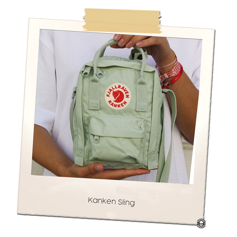 Mint green kanken best sale