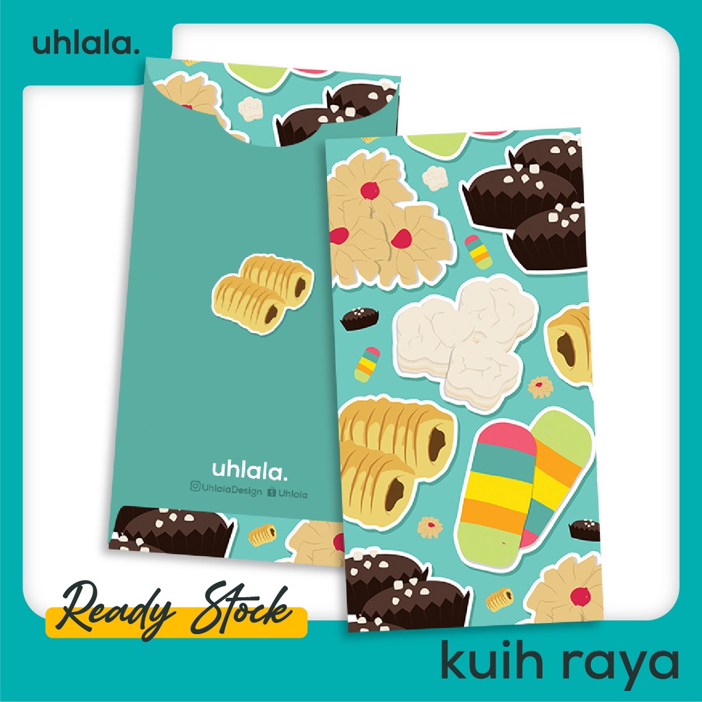 Uhlala Kuih 5pcs Money Packet / Sampul Duit Raya | Shopee Malaysia
