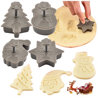 11pcs/set Multi-Style Snowflake Cake Decoration Mold Fondant Chocolate Cake  Mold Cake Decoration Tool Handmade