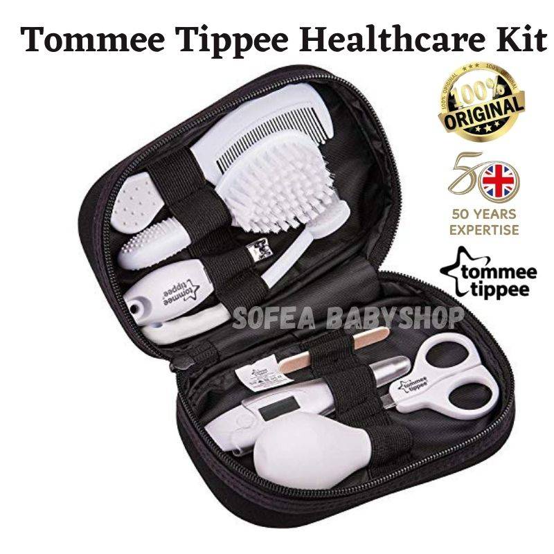 Tommee Tippee Healthcare Kit Set Baby Grooming Kit Set With Thermometer ...