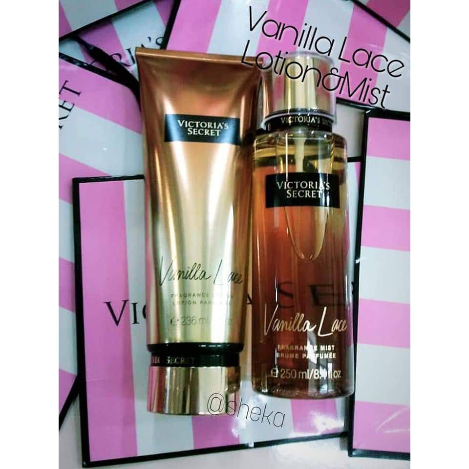 Victoria's Secret Vanilla Lace Fragrance Mist + Lotion