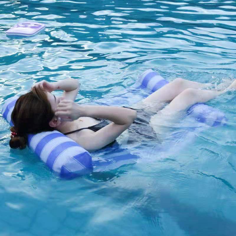 Inflatable Float Swimming Recliner Adult Inflatable Float Bed Men and ...