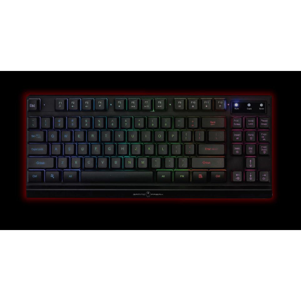 AVF GAMING FREAK SHK87 MEMBRANE GAMING KEYBOARD (RGB BACKLIGHT ...