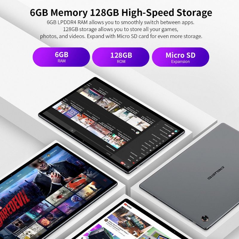 🔥100% Original🔥 Teclast M40 Pro🔥（6GB Ram + 128GB Rom）10.1 inch Dual 4G ...