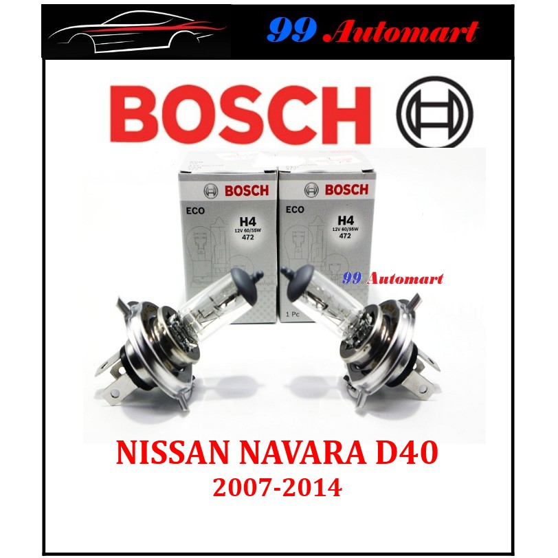 Nissan navara store headlight bulb