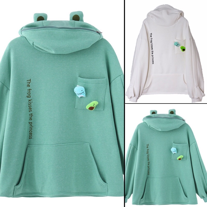 Frog discount hoodie shopee